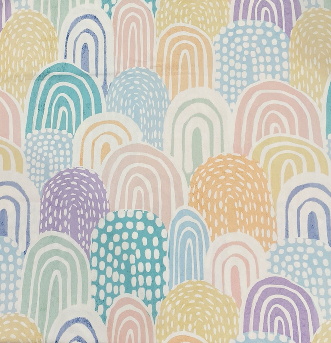 Pastel Rainbows Toy Box