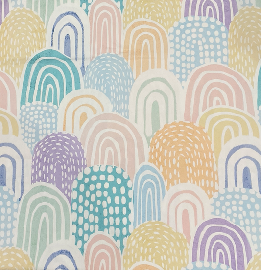 Pastel Rainbows Toy Box