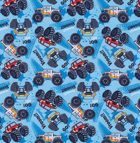 Monster Trucks Toy Box